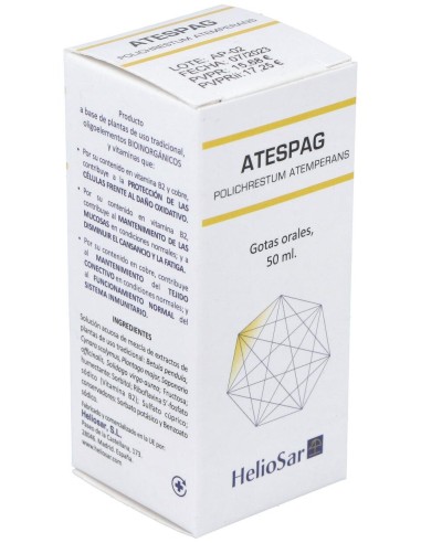 Atespag Polichrestum Atemperans 50Ml.