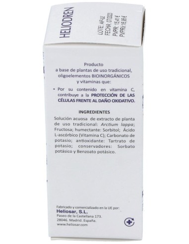 Heliosar Heliodren 50Ml
