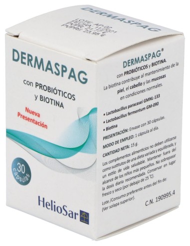 Heliosar Dermaspag 30Caps