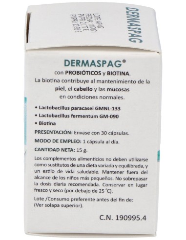 Heliosar Dermaspag 30Caps