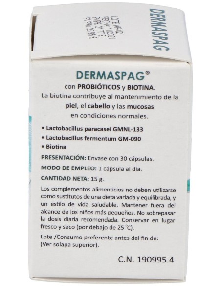Heliosar Dermaspag 30Caps