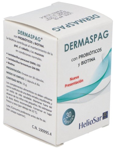 Heliosar Dermaspag 30Caps