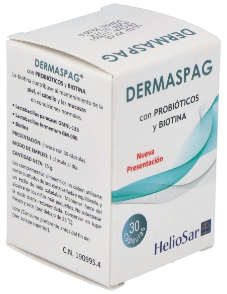 Heliosar Dermaspag 30Caps