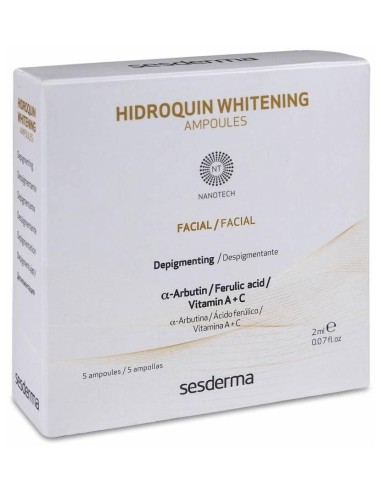 Sesderma Hidroquin Whitening Ampollas Despigmentantes, 5 Ampollas