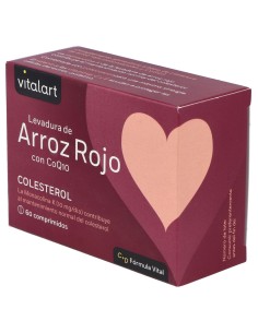 Vitalart Levadura De Arroz Rojo Con Q10 60Comp. 2