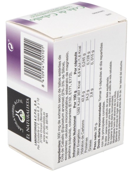 El Naturalista Cola De Caballo 60Cáps