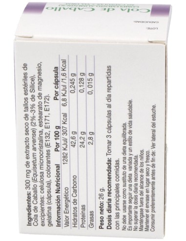 El Naturalista Cola De Caballo 60Cáps
