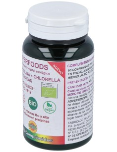 Robis Espirulina+Chlorella +Acido Folico+Hierro+B12 90Comp 2
