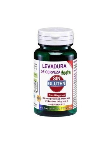 Levadura De Cerveza Forte Sin Gluten 45Cap.