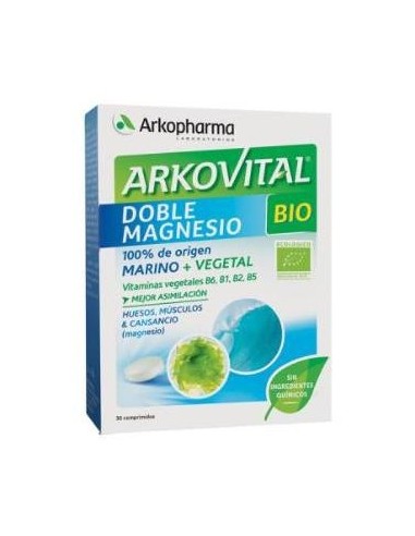 Arkovital Doble Magnesio 30Comp.