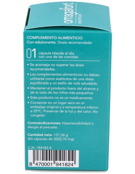 Omegafort Epa 900Mg. 60Cap.