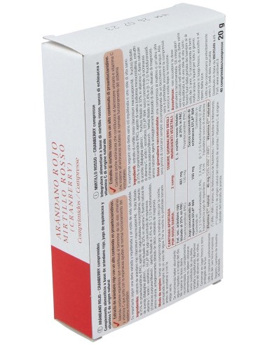 Santiveri Arandano Rojo 120Mg 40Comp