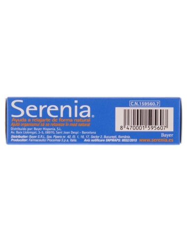 Serenia Relajación Natural Día Y Noche 30Caps