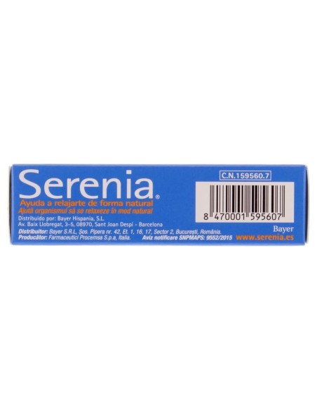 Serenia Relajación Natural Día Y Noche 30Caps