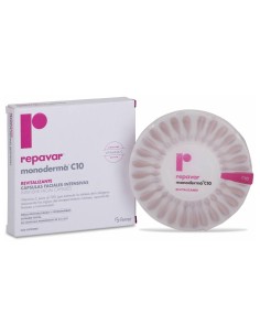 Repavar Revitalizante Monodermà C10 Cápsulas Faciales Intensivas, 28 Uds