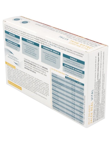 Jelly Balance Vital Jalea Real 20Viales