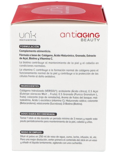 Unik Antiaging Beauty 30Sticks
