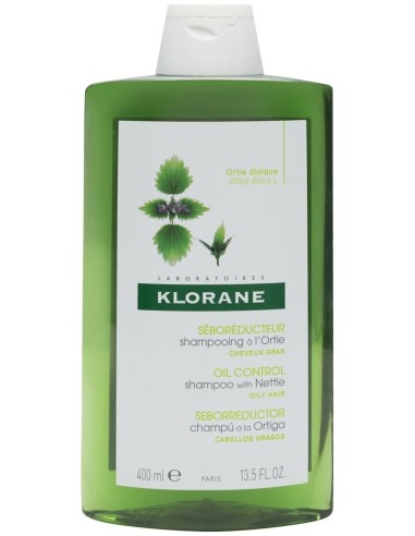 Klorane Champú Seborregulador A La Ortiga, 400 Ml