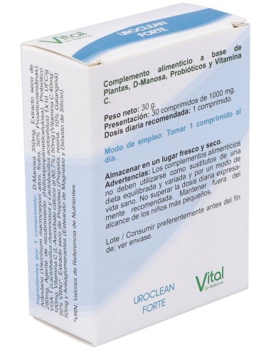 Vital Ballance Uroclean Forte 30Comp