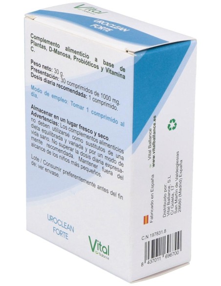Vital Ballance Uroclean Forte 30Comp