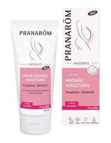 Pranabb Maternité Crème Massage Vergetures 100Ml