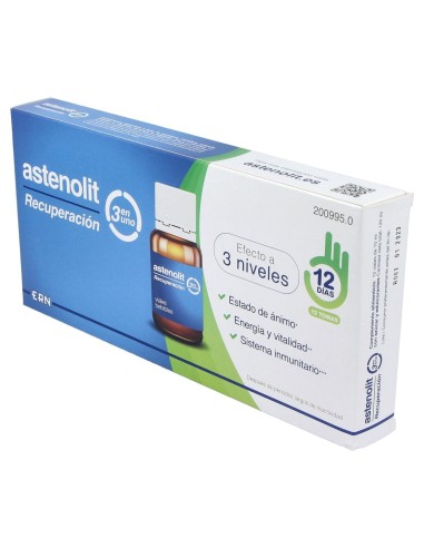 Astenolit Recuperacion 12Viales Bebibles