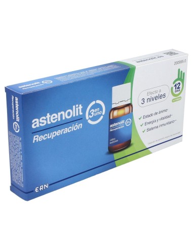 Astenolit Recuperacion 12Viales Bebibles