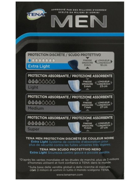 Tena Men Escudo Protector Extra Fino 14Uds