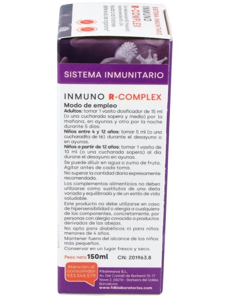Fdb Inmuno R-Complex 150Ml