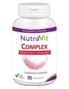 Nutravit Complex Vitaminas Y Minerales 90Comp. 2