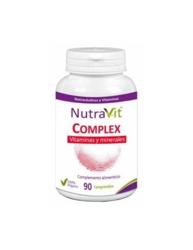 Nutravit Complex Vitaminas Y Minerales 90Comp.
