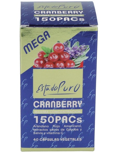 Tongil Estado Puro Cranberry Mega 150 40 Cápsulas