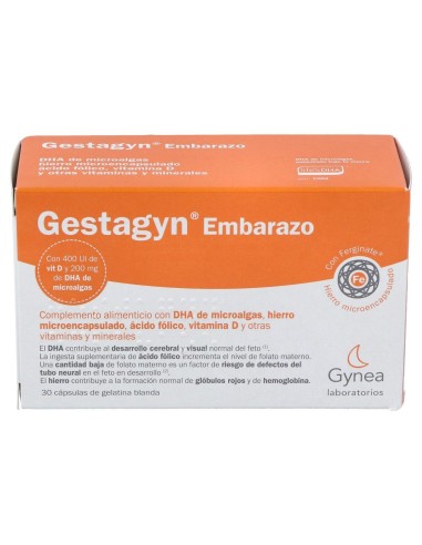 Gestagyn Embarazo, 30 Unidades