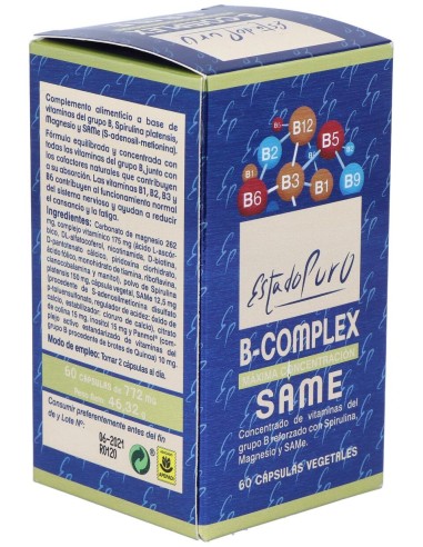 B Complex-Same 60Cap. Estado Puro