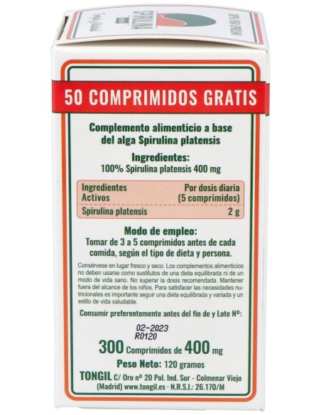 Tongil Spirulina 300Comp