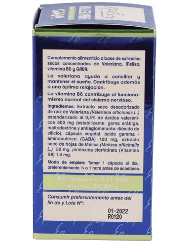 Tongil Estado Puro Valeriana Gaba 40Caps