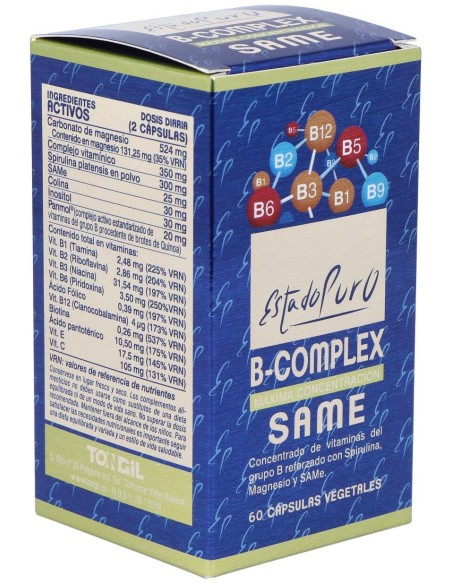 B Complex-Same 60Cap. Estado Puro