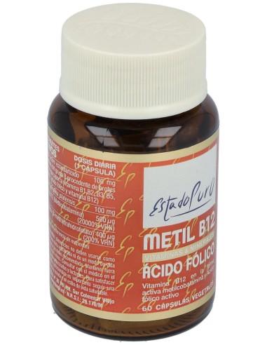 Tongil Estado Puro Metil B12 Ácido Fólico 60Caps