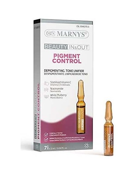 Marnys Beauty In Y Out Pigment Control 7 Ampollas