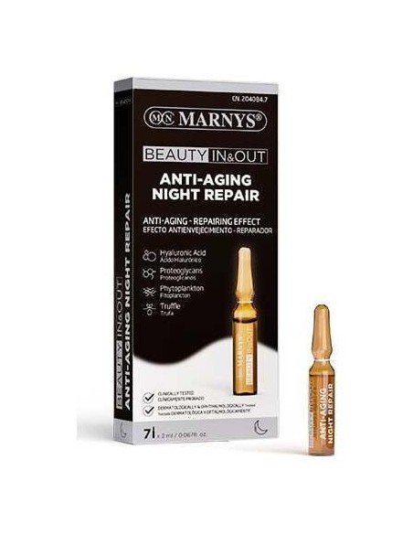 Marnys Beauty In Y Out Night Repair 7 Ampollas