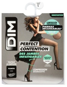 Dim Panty Perfect Contention Plumetis 25D T4 1Ud