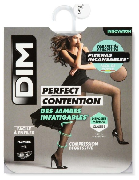 Dim Panty Perfect Contention Plumetis 25D T4 1Ud
