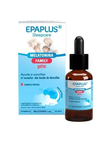 Epaplus Sueño Melatonina Family Gotas 30Ml