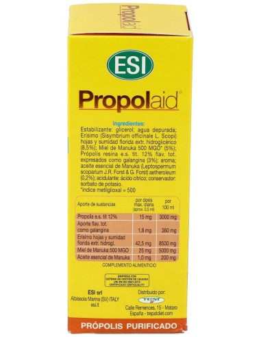 Propolgola Miel Manuka Spray Oral 20Ml.