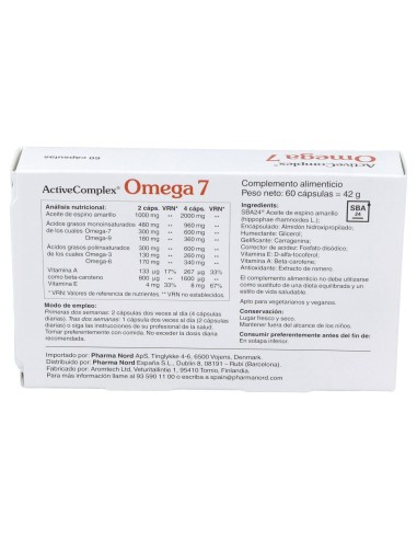 Pharma Nord Active Complex Omega 7 60Caps