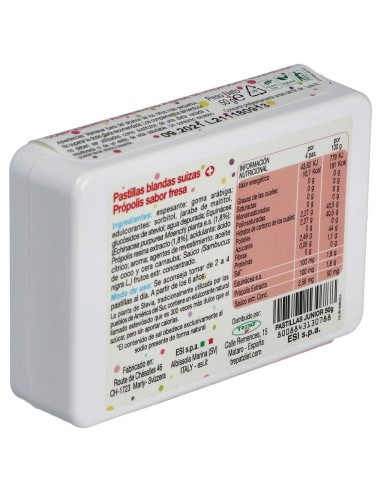Propolaid Junior Pastilla Blanda Fresa 50 G