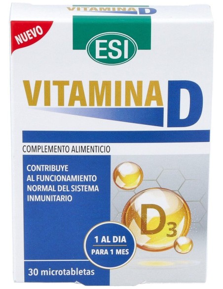 Esi Vitamina D 30 Tabletas