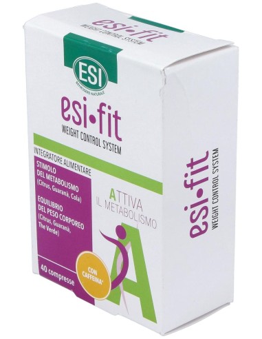 Esi Fit Activa El Metabolismo Con Cafeína 40Comp