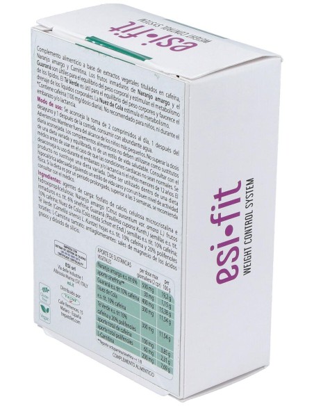 Esi Fit Activa El Metabolismo Con Cafeína 40Comp