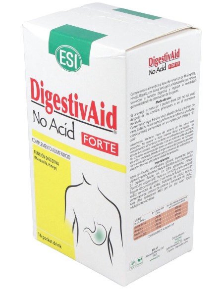 Digestivaid No Acid Forte Pocket Drink 16Sbrs.